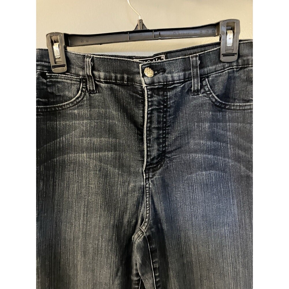 NYDJ Womens Blue Jeans with Detailed back pockets Size 10 Tall - Picture 6 of 8